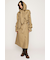 HOODED OVER TRENCH コート