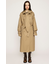 HOODED OVER TRENCH コート