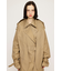 HOODED OVER TRENCH コート
