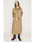 HOODED OVER TRENCH コート