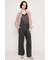 CENTER TAPE TUCKED TROUSERS