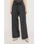 CENTER TAPE TUCKED TROUSERS