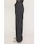 CENTER TAPE TUCKED TROUSERS