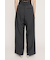 CENTER TAPE TUCKED TROUSERS