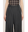 CENTER TAPE TUCKED TROUSERS