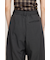 CENTER TAPE TUCKED TROUSERS