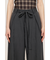 CENTER TAPE TUCKED TROUSERS