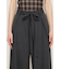 CENTER TAPE TUCKED TROUSERS