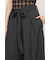 CENTER TAPE TUCKED TROUSERS