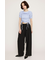 CENTER TAPE TUCKED TROUSERS