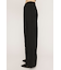 CENTER TAPE TUCKED TROUSERS