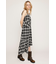 ASYMMETRY HEM CHECK ワンピース