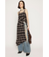 ASYMMETRY HEM CHECK ワンピース
