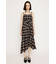 ASYMMETRY HEM CHECK ワンピース