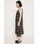 ASYMMETRY HEM CHECK ワンピース