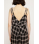 ASYMMETRY HEM CHECK ワンピース