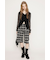DAMAGE LACE CHECK MIDDLE パンツ