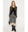DAMAGE LACE CHECK MIDDLE パンツ