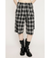 DAMAGE LACE CHECK MIDDLE パンツ