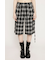 DAMAGE LACE CHECK MIDDLE パンツ