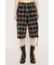 DAMAGE LACE CHECK MIDDLE パンツ
