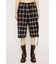 DAMAGE LACE CHECK MIDDLE パンツ