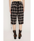 DAMAGE LACE CHECK MIDDLE パンツ
