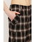 DAMAGE LACE CHECK MIDDLE パンツ