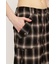 DAMAGE LACE CHECK MIDDLE パンツ