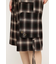 DAMAGE LACE CHECK MIDDLE パンツ