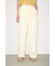 【THROW】WRINKLE FINISH TUCKED パンツ