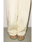 【THROW】WRINKLE FINISH TUCKED パンツ