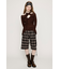 ASYMMETRY DESIGN MESH トップス