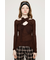 ASYMMETRY DESIGN MESH トップス