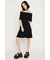 OFF SHOULDER RIB KNIT ショートワンピース