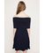 OFF SHOULDER RIB KNIT ショートワンピース