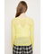 CROCHET SLANT BUTTON カーディガン