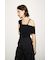 【THROW】ASYMMETRY RIB トップス