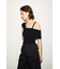 【THROW】ASYMMETRY RIB トップス