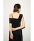 【THROW】ASYMMETRY RIB トップス