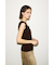 【THROW】ASYMMETRY RIB トップス