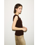 【THROW】ASYMMETRY RIB トップス