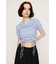 SHIRRING CUT トップス