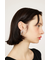 RIBBON CHARM ピアス