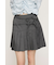 DOUBLE RIBBON PLEATS スカート