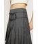 DOUBLE RIBBON PLEATS スカート