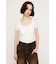 PUFF SLEEVE GATHER CUT トップス