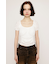 PUFF SLEEVE GATHER CUT トップス
