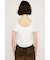PUFF SLEEVE GATHER CUT トップス
