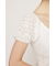 PUFF SLEEVE GATHER CUT トップス